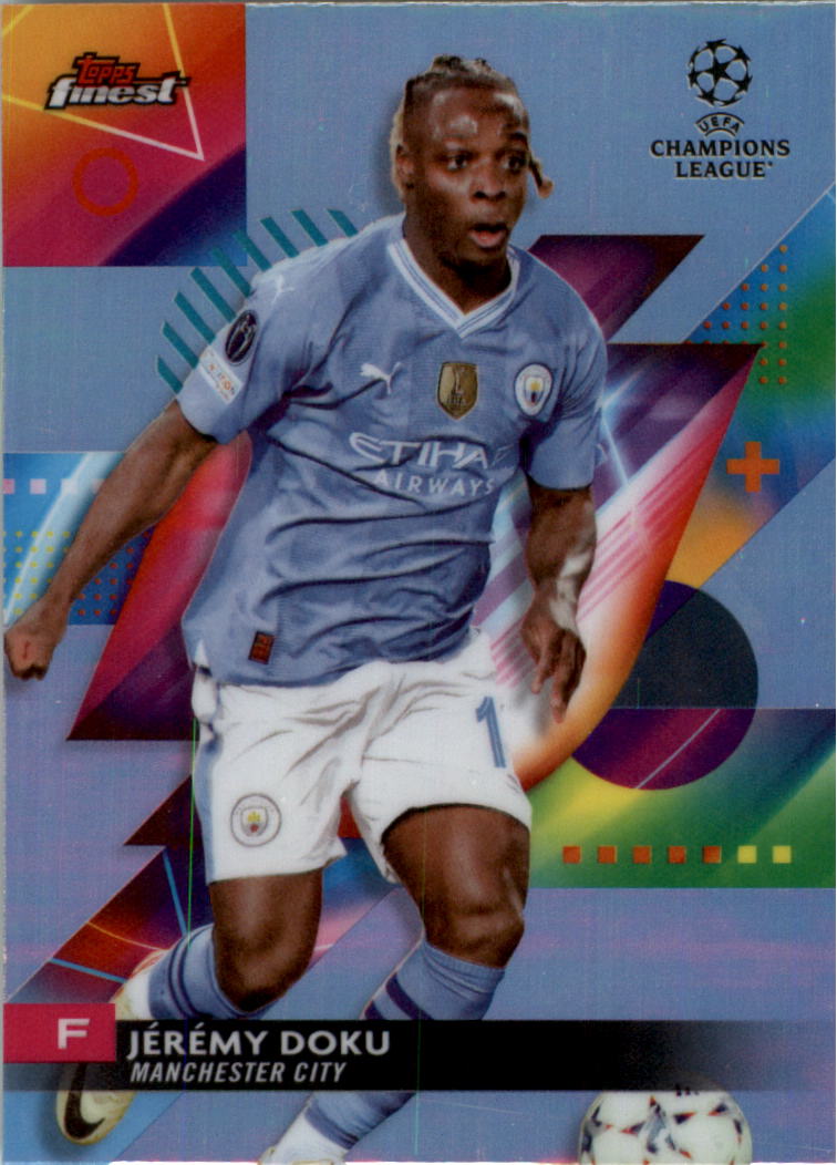 2023-24 Finest UEFA Club Competitions Refractors Soccer Card Pick (Inserts)