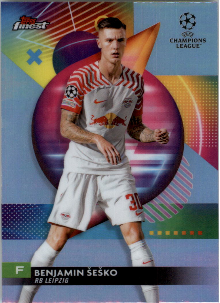 2023-24 Finest UEFA Club Competitions Refractors Soccer Card Pick (Inserts)