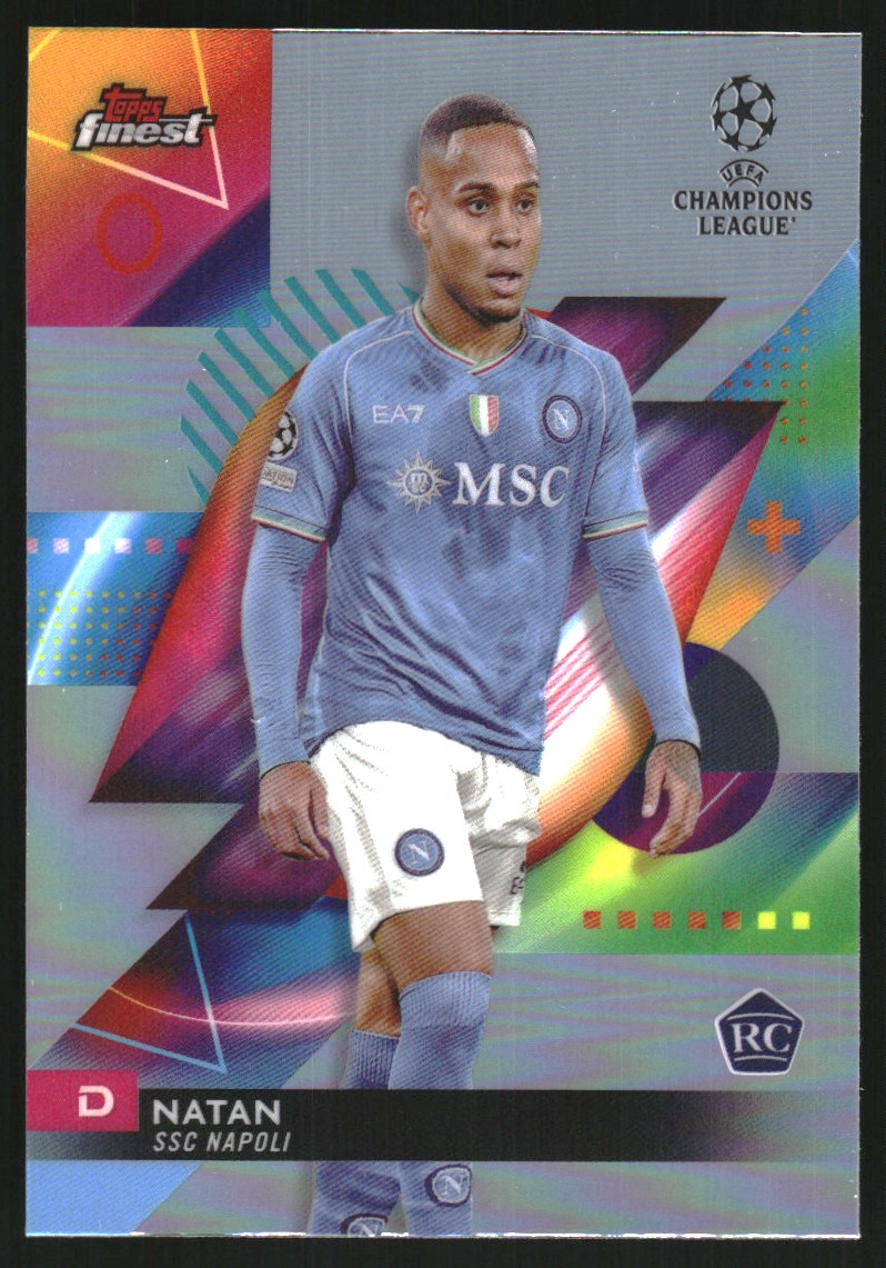 2023-24 Finest UEFA Club Competitions Refractors #43 Natan