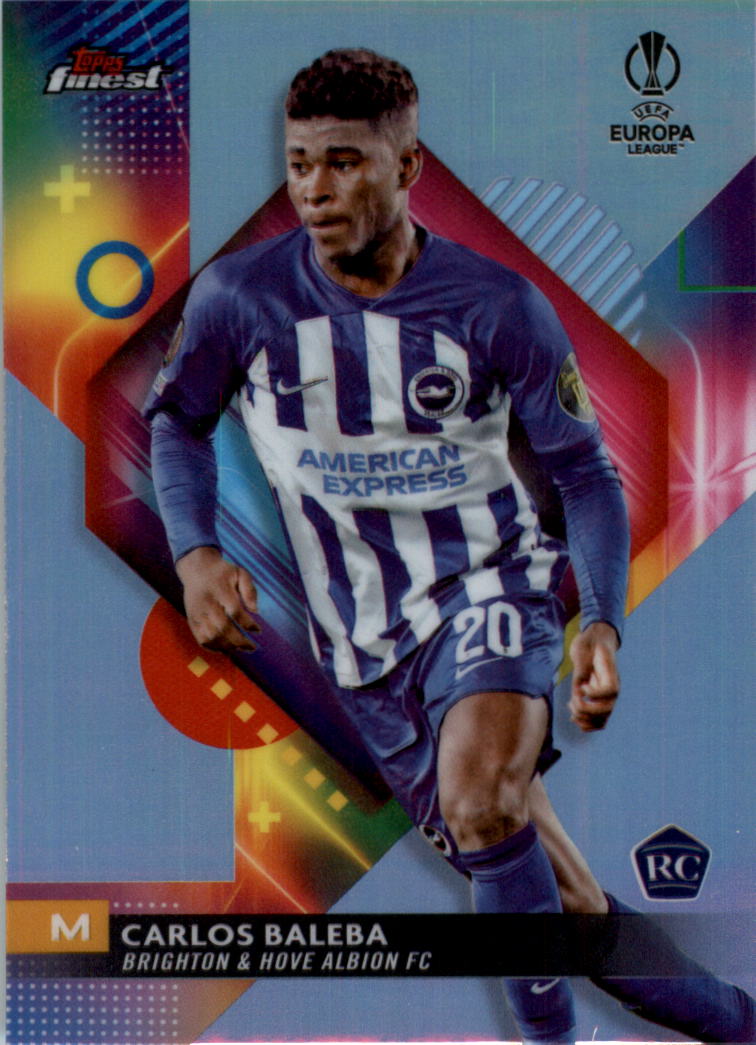 2023-24 Finest UEFA Club Competitions Refractors Soccer Card Pick (Inserts)