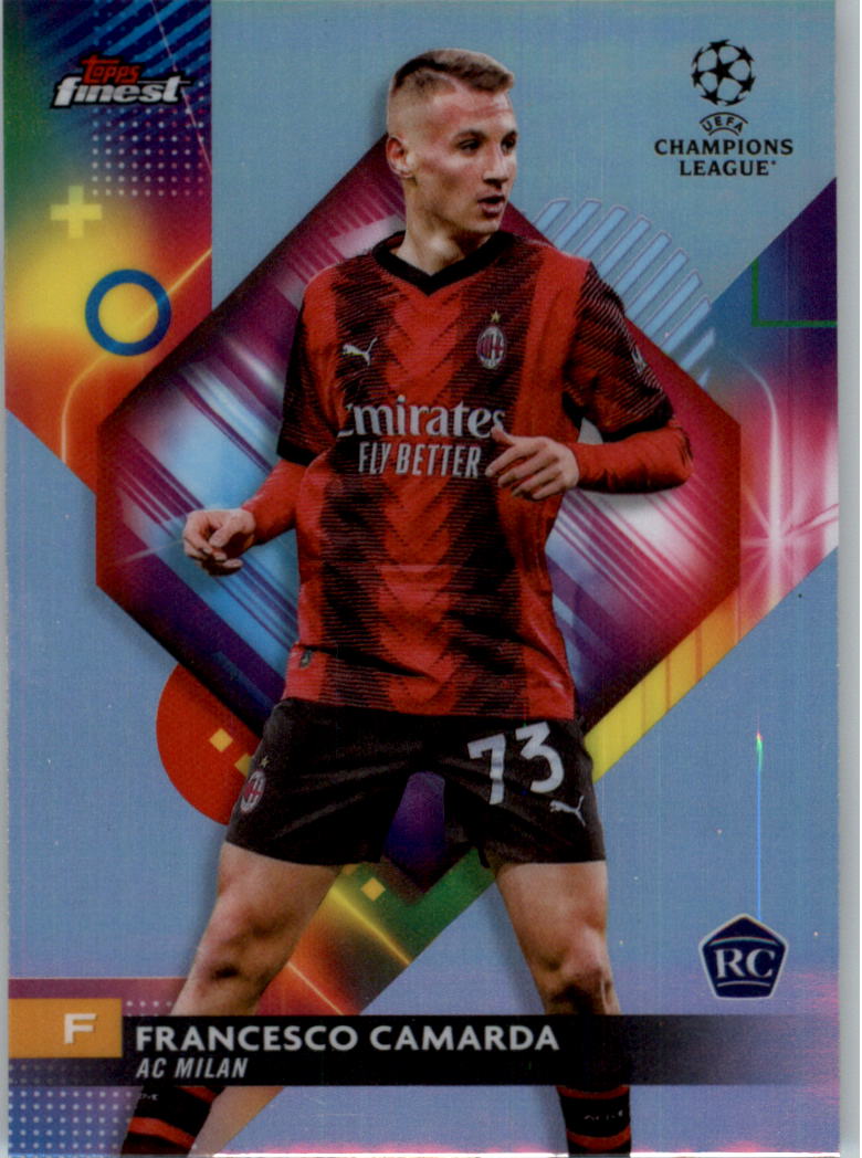 2023-24 Finest UEFA Club Competitions Refractors Soccer Card Pick (Inserts)