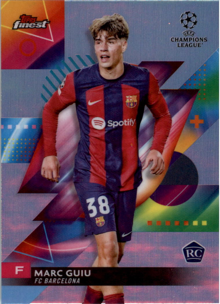 2023-24 Finest UEFA Club Competitions Refractors Soccer Card Pick (Inserts)