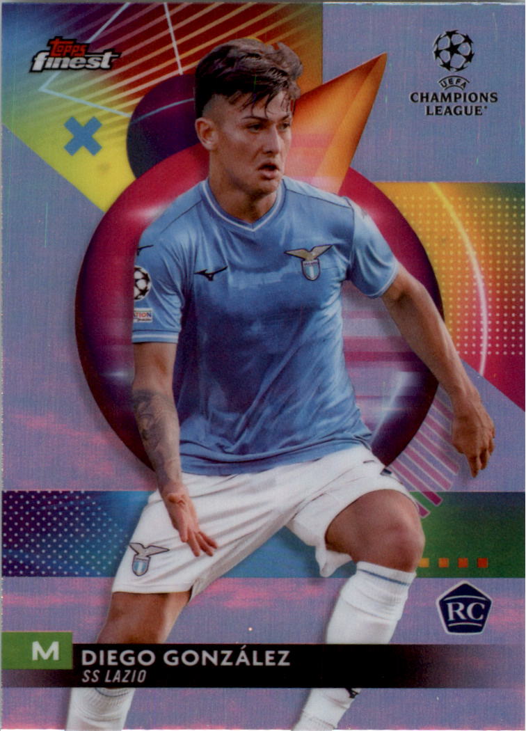 2023-24 Finest UEFA Club Competitions Refractors Soccer Card Pick (Inserts)