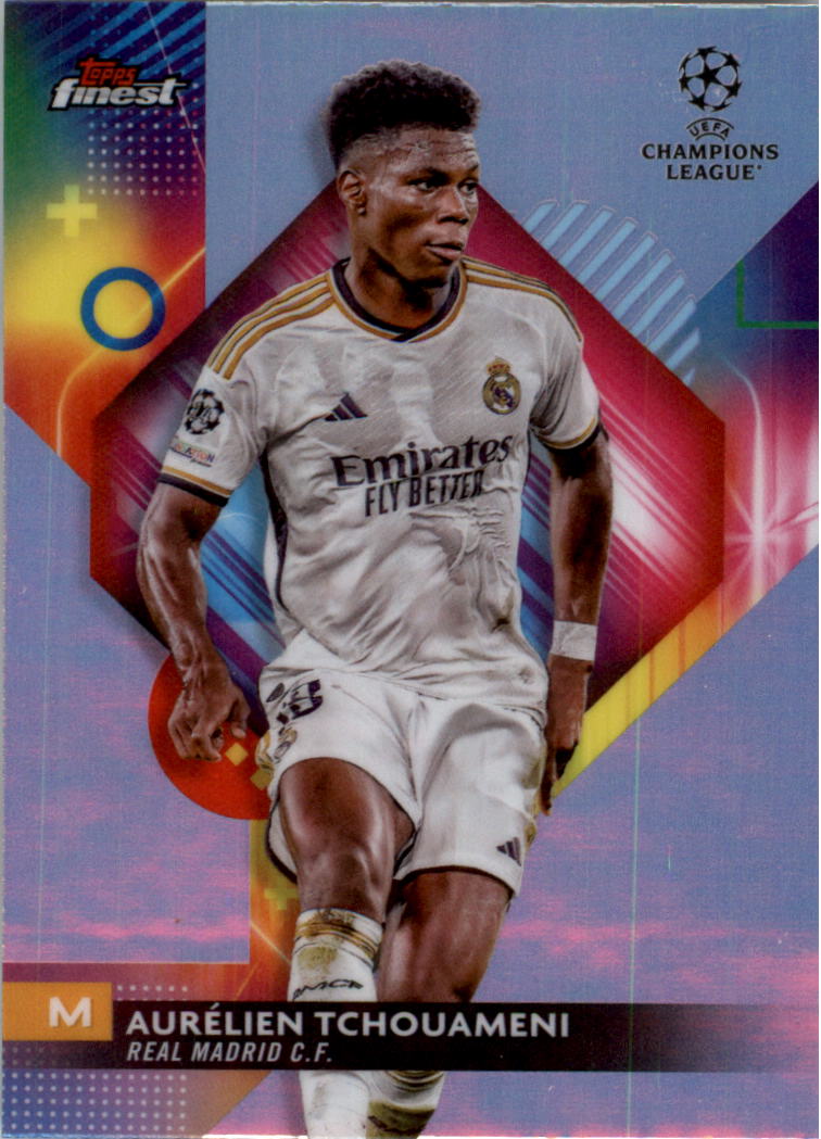 2023-24 Finest UEFA Club Competitions Refractors Soccer Card Pick (Inserts)