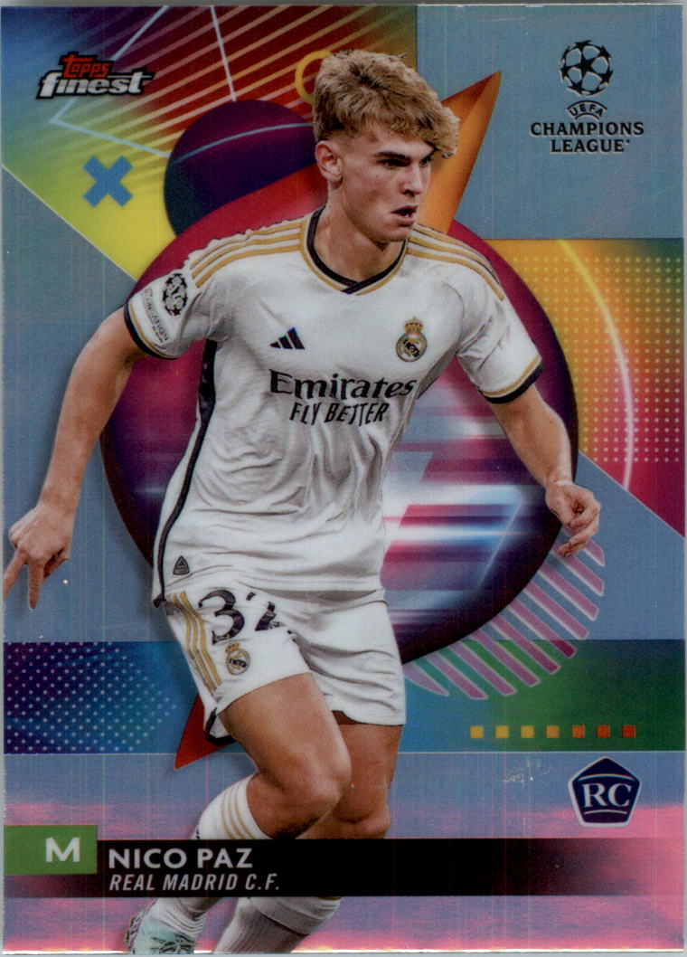 2023-24 Finest UEFA Club Competitions Refractors Soccer Card Pick (Inserts)