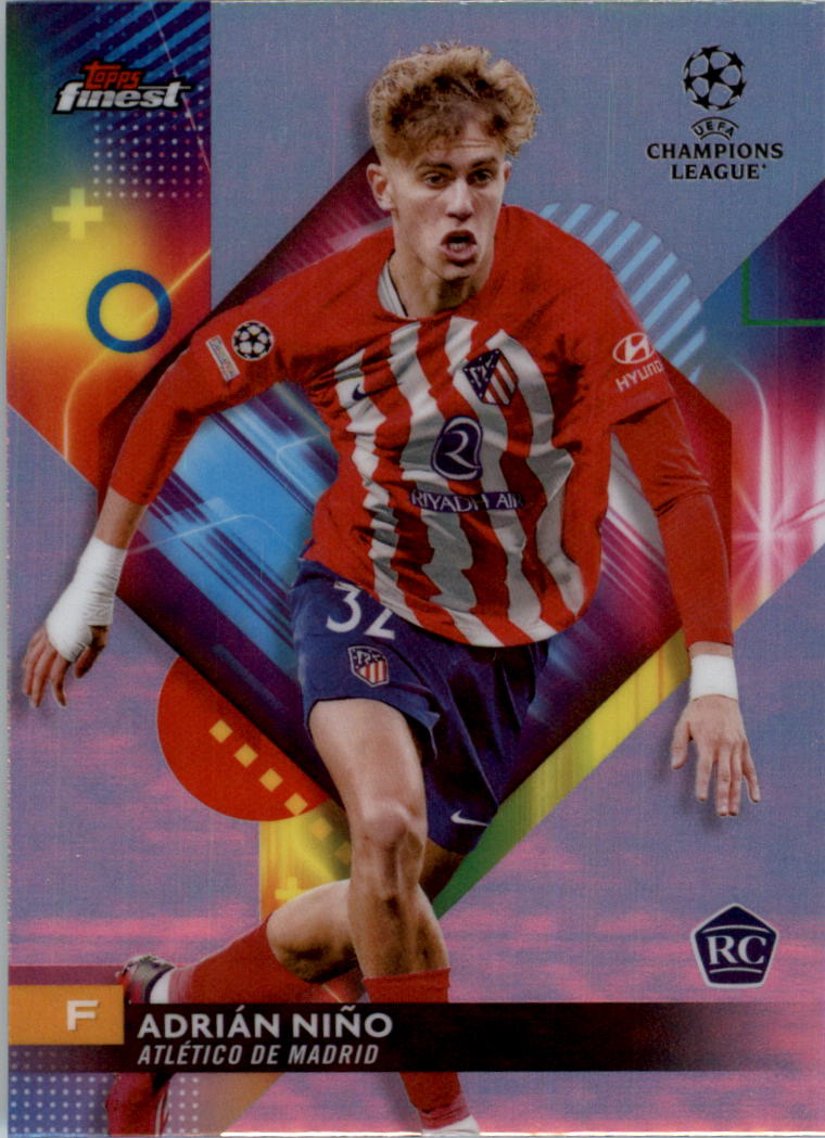 2023-24 Finest UEFA Club Competitions Refractors Soccer Card Pick (Inserts)