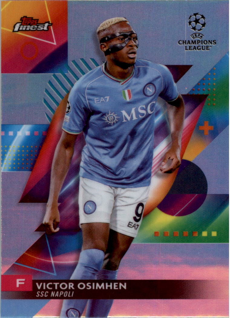 2023-24 Finest UEFA Club Competitions Refractors Soccer Card Pick (Inserts)