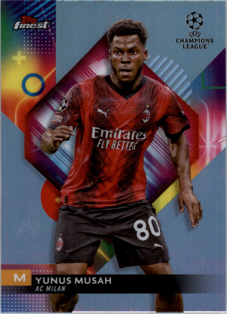 2023-24 Finest UEFA Club Competitions Refractors Soccer Card Pick (Inserts)