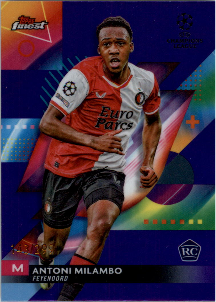 2023-24 Finest UEFA Club Competitions Purple Ref Soccer Card Pick (Inserts) - Picture 8 of 65