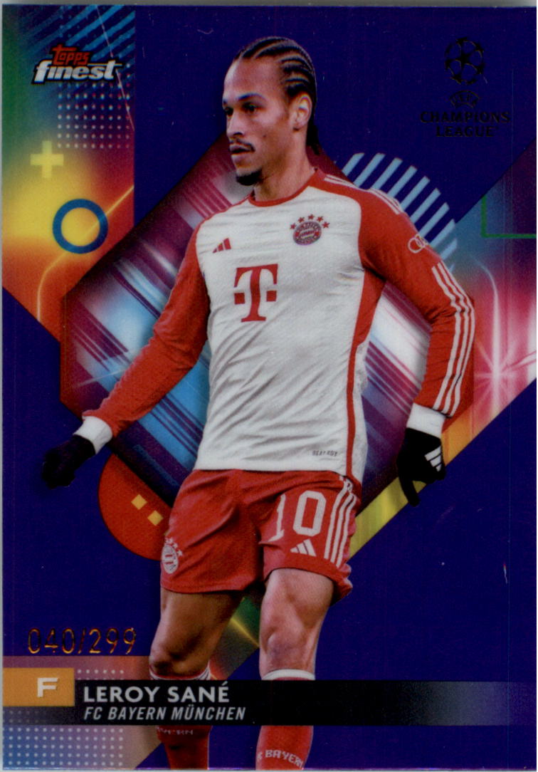2023-24 Finest UEFA Club Competitions Purple Ref Soccer Card Pick (Inserts) - Picture 22 of 65
