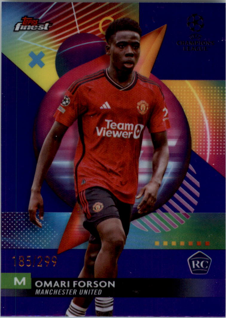 2023-24 Finest UEFA Club Competitions Purple Ref Soccer Card Pick (Inserts) - Picture 24 of 65