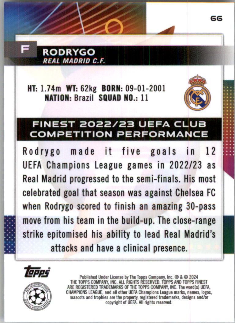 2023-24 Finest UEFA Club Competitions Purple Ref Soccer Card Pick (Inserts) - Picture 27 of 65
