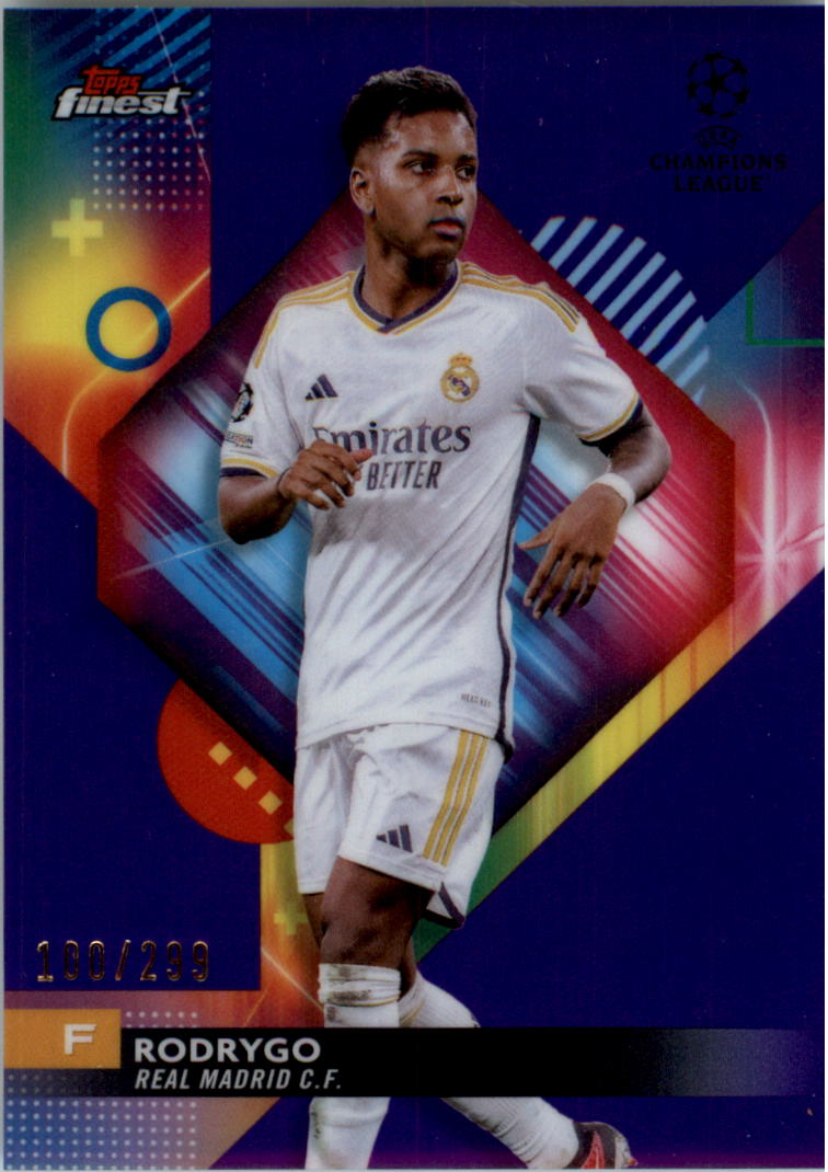 2023-24 Finest UEFA Club Competitions Purple Ref Soccer Card Pick (Inserts) - Picture 26 of 65