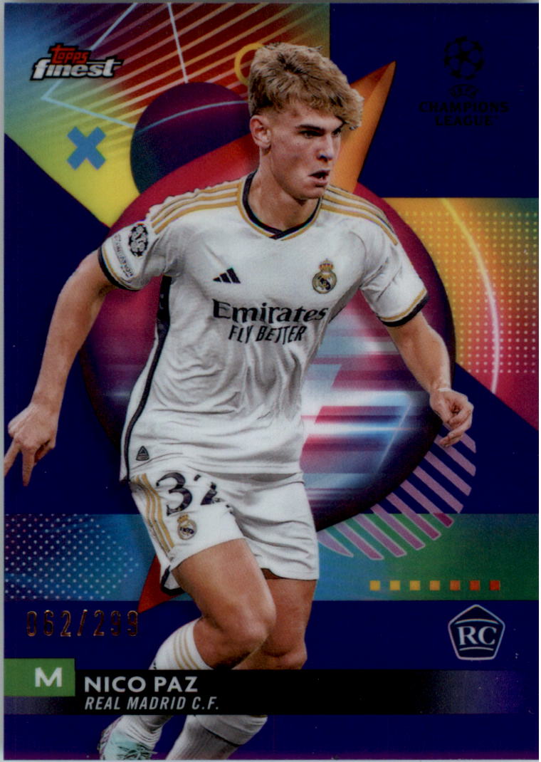 2023-24 Finest UEFA Club Competitions Purple Ref Soccer Card Pick (Inserts) - Picture 28 of 65