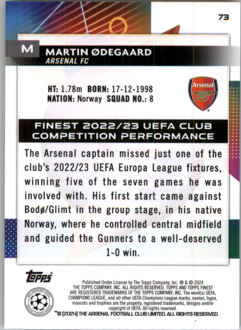 2023-24 Finest UEFA Club Competitions Purple Ref Soccer Card Pick (Inserts) - Picture 31 of 65