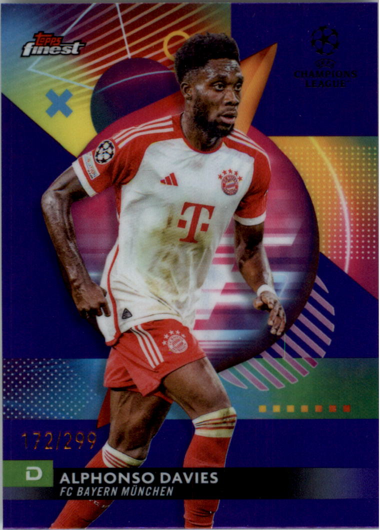 2023-24 Finest UEFA Club Competitions Purple Ref Soccer Card Pick (Inserts) - Picture 32 of 65