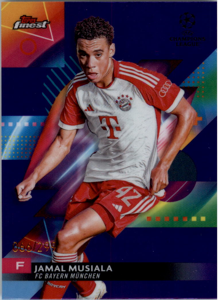 2023-24 Finest UEFA Club Competitions Purple Ref Soccer Card Pick (Inserts) - Picture 42 of 65