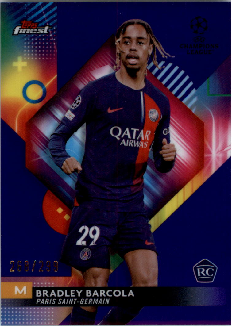 2023-24 Finest UEFA Club Competitions Purple Ref Soccer Card Pick (Inserts) - Picture 50 of 65