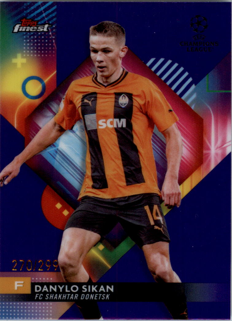 2023-24 Finest UEFA Club Competitions Purple Ref Soccer Card Pick (Inserts) - Picture 52 of 65