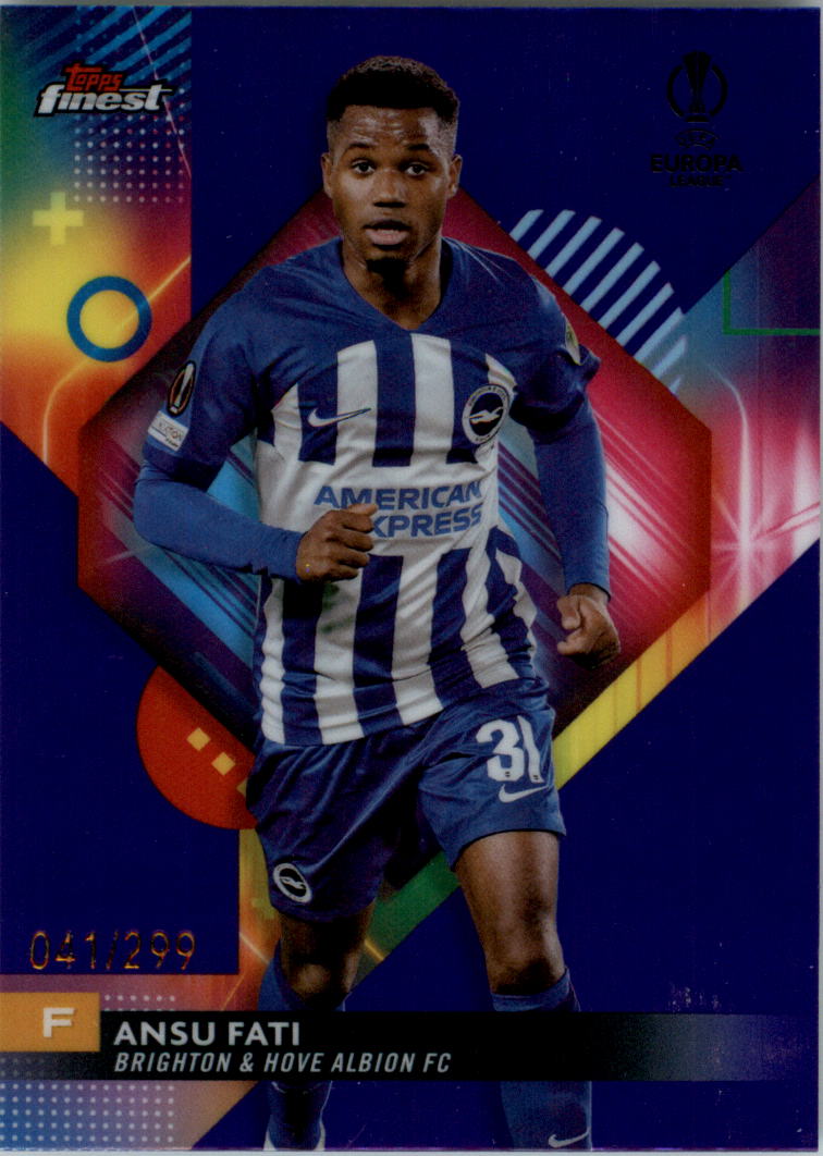2023-24 Finest UEFA Club Competitions Purple Ref Soccer Card Pick (Inserts) - Picture 56 of 65