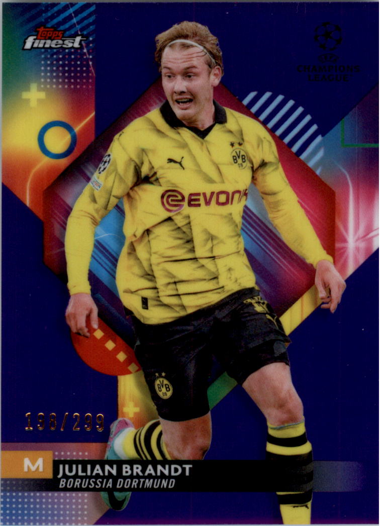 2023-24 Finest UEFA Club Competitions Purple Ref Soccer Card Pick (Inserts) - Picture 58 of 65