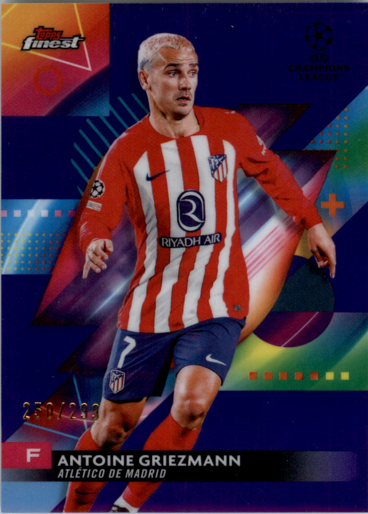 2023-24 Finest UEFA Club Competitions Purple Ref Soccer Card Pick (Inserts) - Picture 60 of 65