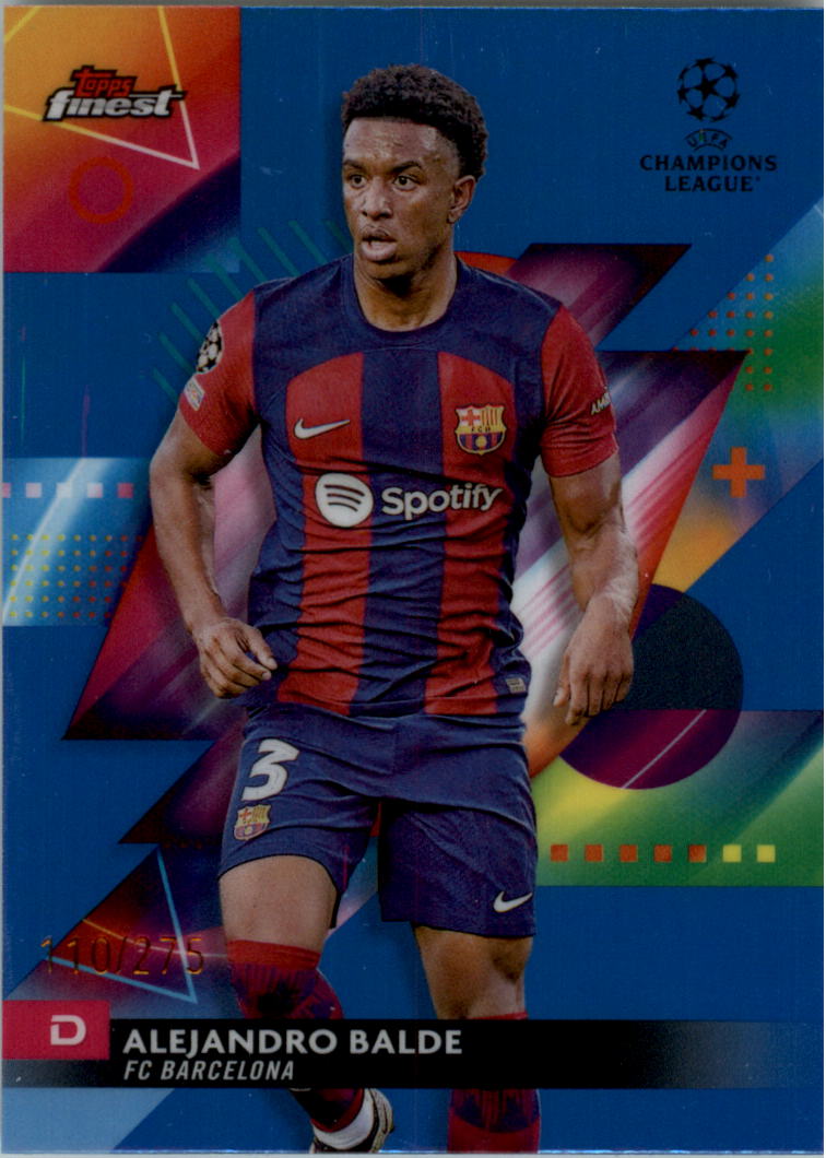 2023-24 Finest UEFA Club Competitions Sky Blue Ref Soccer Card Pick (Inserts) - Picture 2 of 57