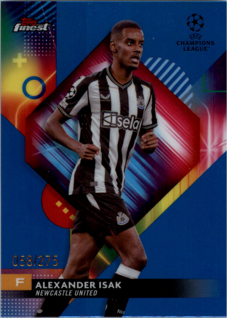 2023-24 Finest UEFA Club Competitions Sky Blue Ref Soccer Card Pick (Inserts) - Picture 14 of 57