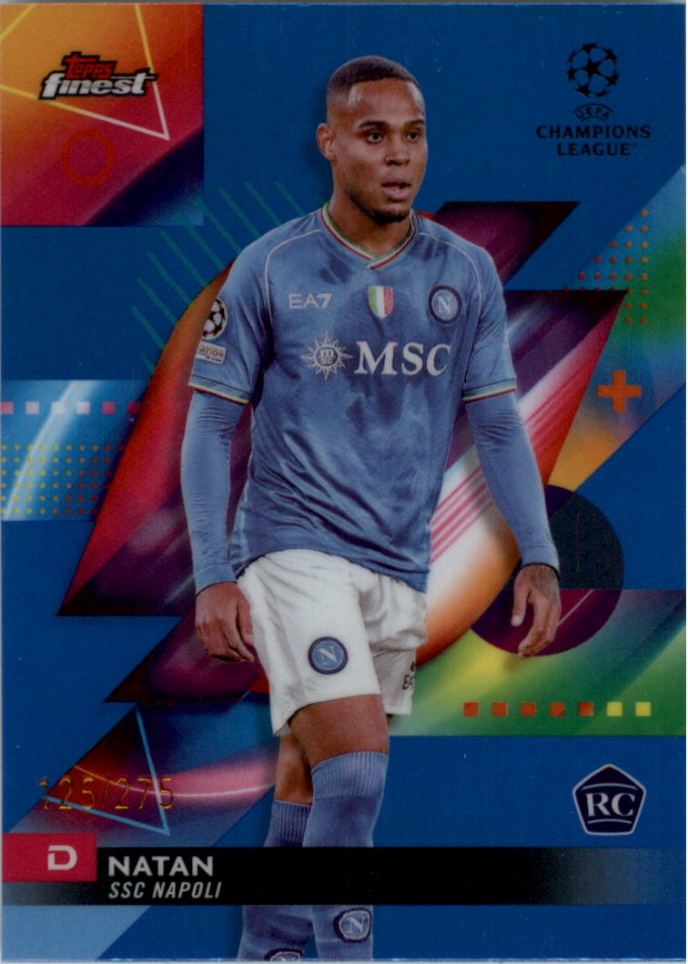 2023-24 Finest UEFA Club Competitions Sky Blue Ref Soccer Card Pick (Inserts) - Picture 18 of 57