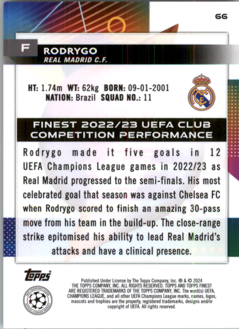 2023-24 Finest UEFA Club Competitions Sky Blue Ref Soccer Card Pick (Inserts) - Picture 27 of 57