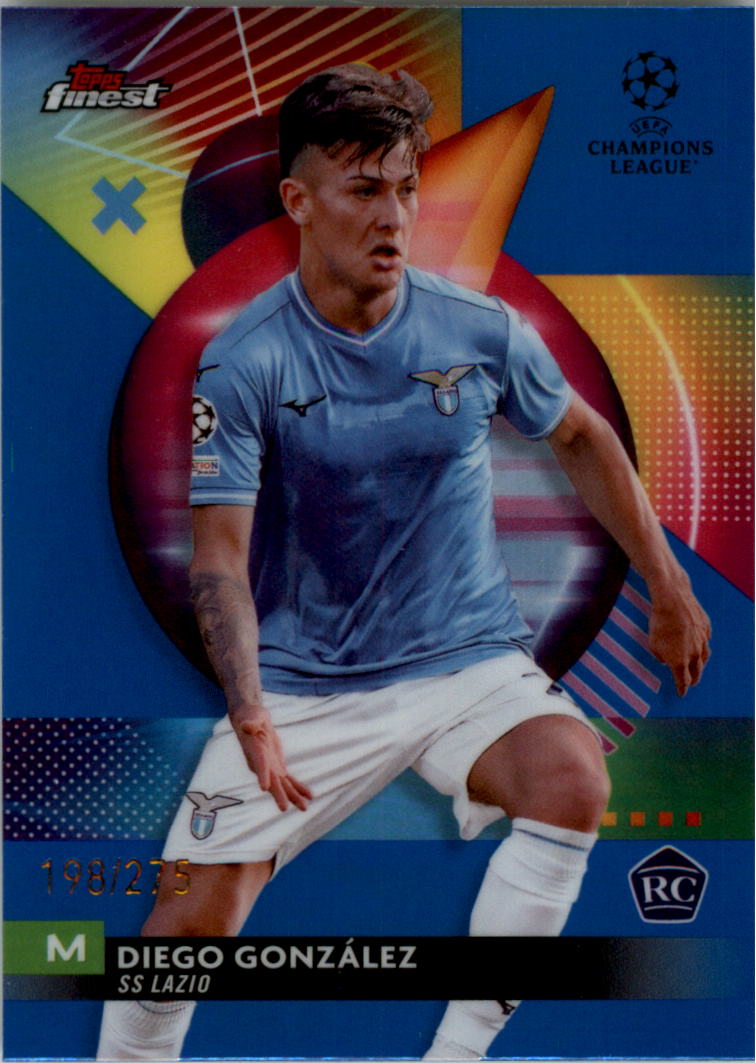 2023-24 Finest UEFA Club Competitions Sky Blue Ref Soccer Card Pick (Inserts) - Picture 28 of 57