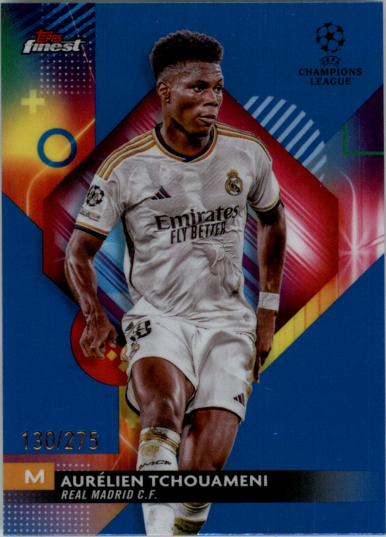 2023-24 Finest UEFA Club Competitions Sky Blue Ref Soccer Card Pick (Inserts) - Picture 30 of 57