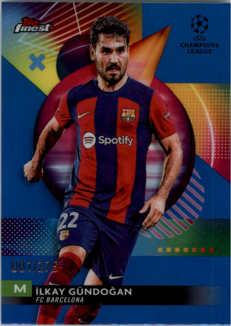 2023-24 Finest UEFA Club Competitions Sky Blue Ref Soccer Card Pick (Inserts) - Picture 36 of 57