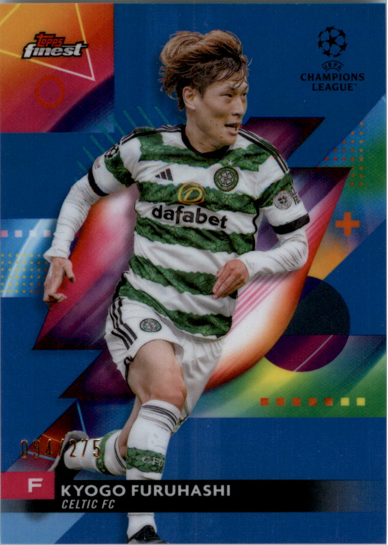 2023-24 Finest UEFA Club Competitions Sky Blue Ref Soccer Card Pick (Inserts) - Picture 42 of 57