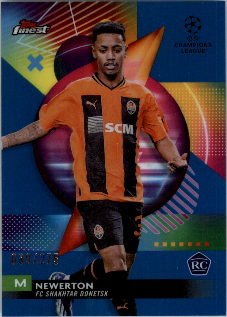 2023-24 Finest UEFA Club Competitions Sky Blue Ref Soccer Card Pick (Inserts) - Picture 44 of 57