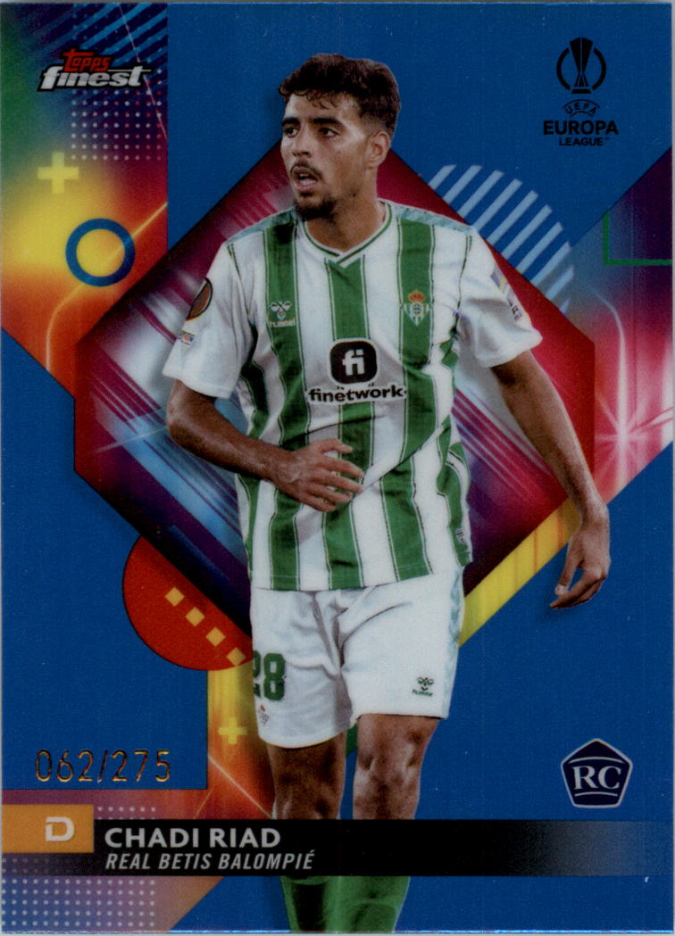 2023-24 Finest UEFA Club Competitions Sky Blue Ref Soccer Card Pick (Inserts) - Picture 50 of 57