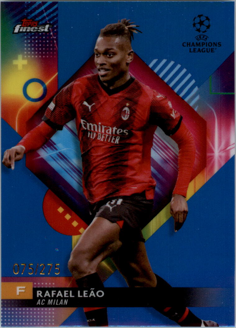 2023-24 Finest UEFA Club Competitions Sky Blue Ref Soccer Card Pick (Inserts) - Picture 52 of 57