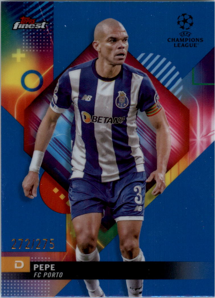 2023-24 Finest UEFA Club Competitions Sky Blue Ref Soccer Card Pick (Inserts) - Picture 56 of 57