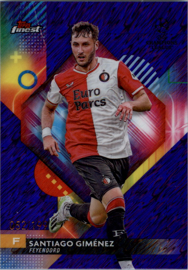 2023-24 Finest UEFA Club Competitions Purple Shimmer Soccer Card Pick (Inserts) - Picture 10 of 37