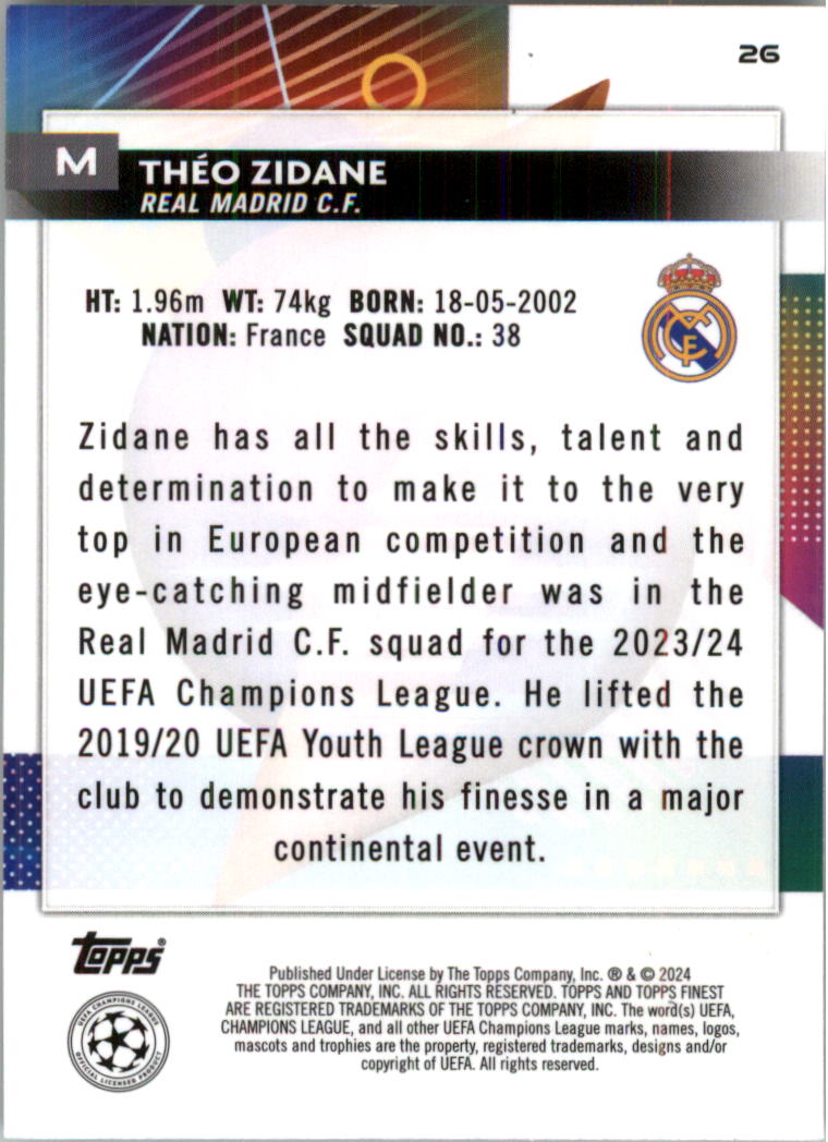 2023-24 Finest UEFA Club Competitions Purple Shimmer Soccer Card Pick (Inserts) - Picture 13 of 37
