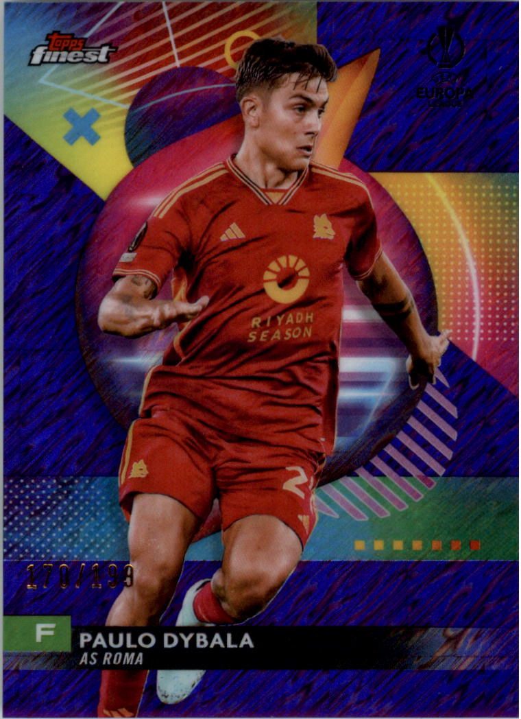 2023-24 Finest UEFA Club Competitions Purple Shimmer Soccer Card Pick (Inserts) - Picture 16 of 37