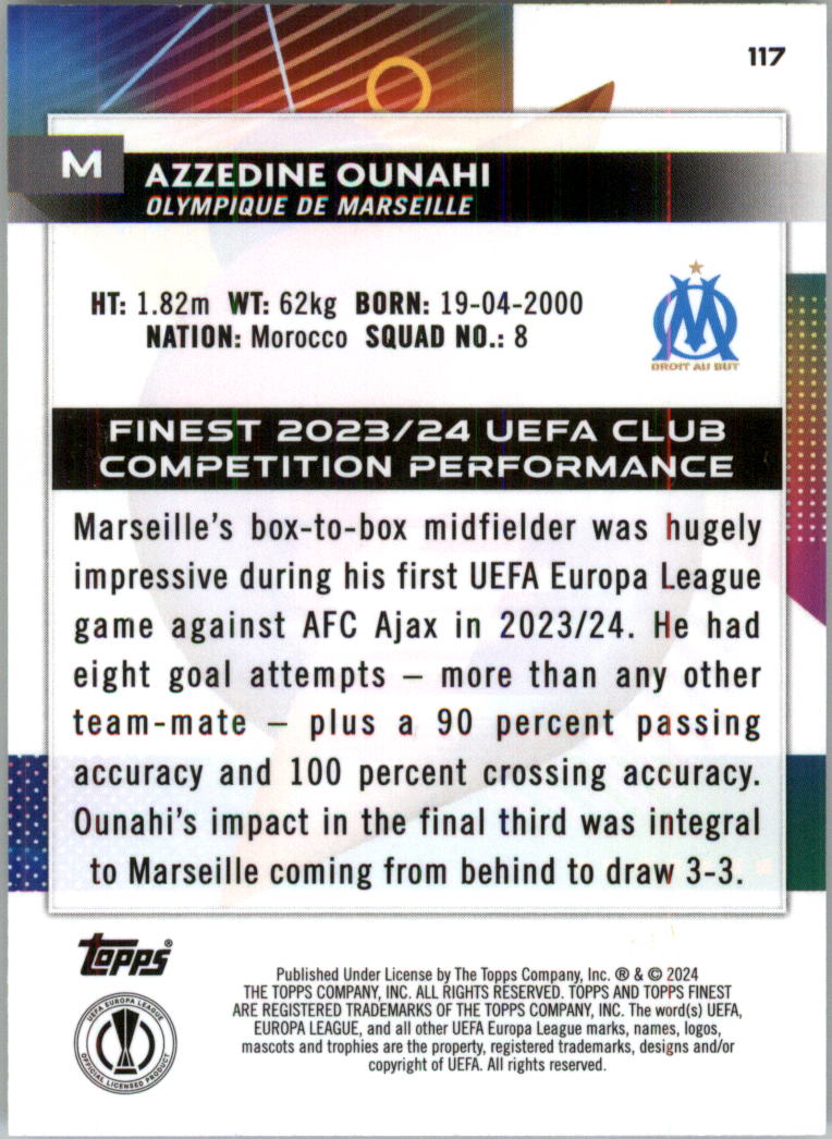 2023-24 Finest UEFA Club Competitions Purple Shimmer Soccer Card Pick (Inserts) - Picture 27 of 37