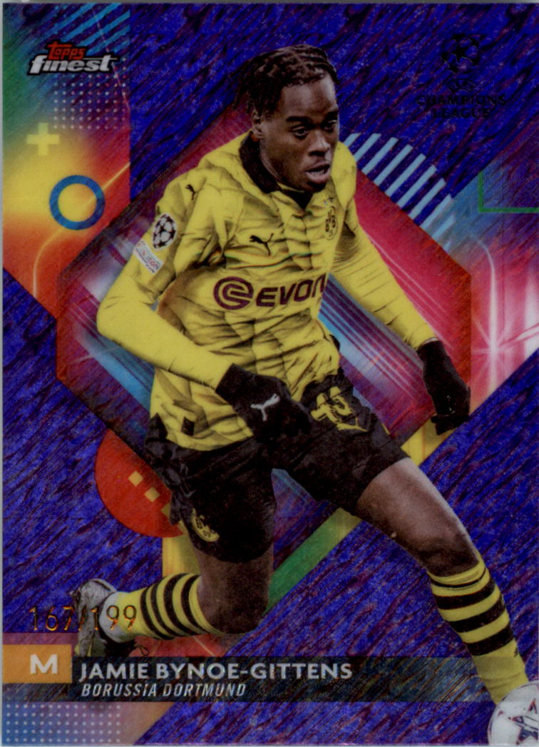 2023-24 Finest UEFA Club Competitions Purple Shimmer Soccer Card Pick (Inserts) - Picture 28 of 37