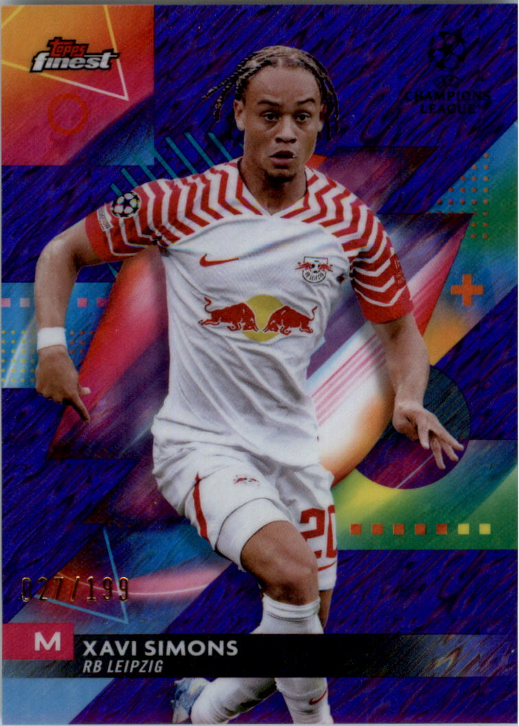 2023-24 Finest UEFA Club Competitions Purple Shimmer Soccer Card Pick (Inserts) - Picture 34 of 37