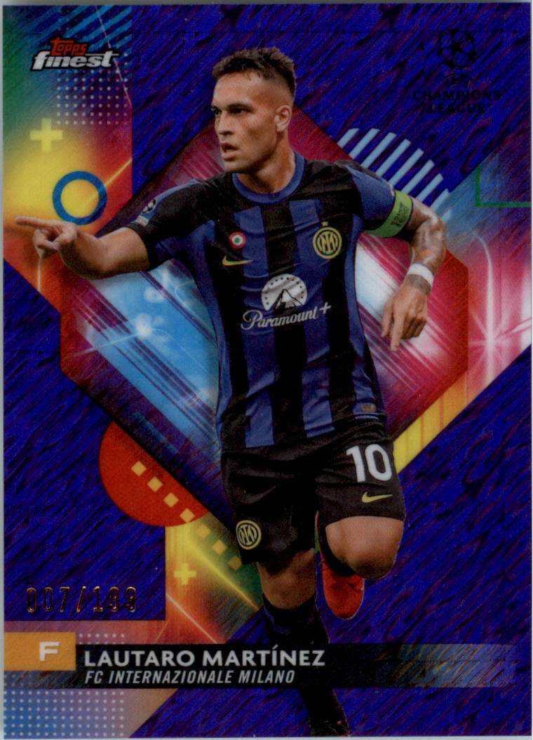 2023-24 Finest UEFA Club Competitions Purple Shimmer Soccer Card Pick (Inserts) - Picture 36 of 37