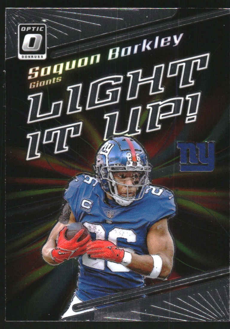 2023 Donruss Optic Light it Up #9 Saquon Barkley