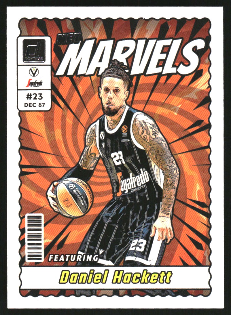 2023-24 Donruss Turkish Airlines EuroLeague Net Marvels #18 Daniel Hackett