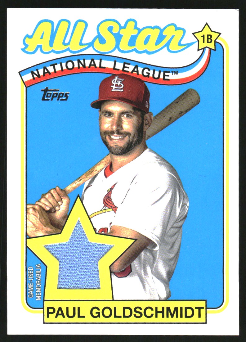 2024 Topps '89 Topps All Star Relics #89ASRPG Paul Goldschmidt