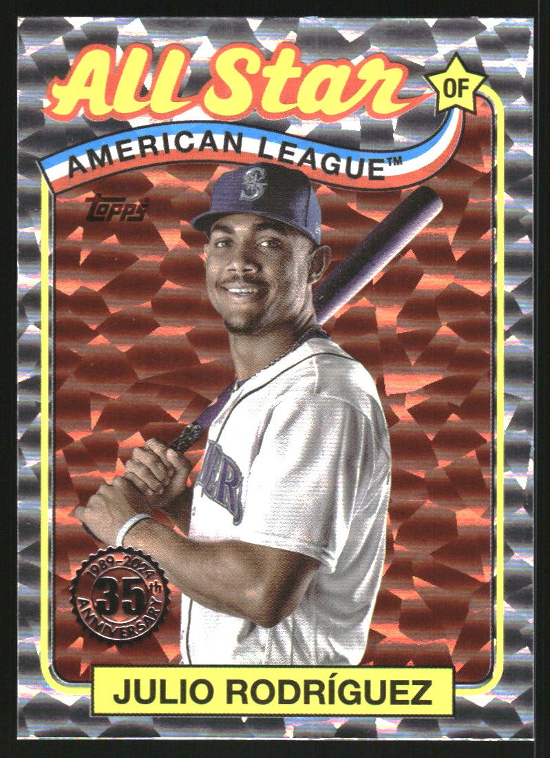 2024 Topps '89 Topps All Star Foil #89ASB24 Julio Rodriguez