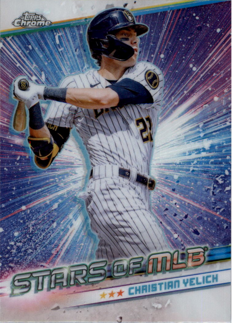 2024 Topps Stars of MLB Chrome Baseball Card Pick (Inserts) - Picture 58 of 113